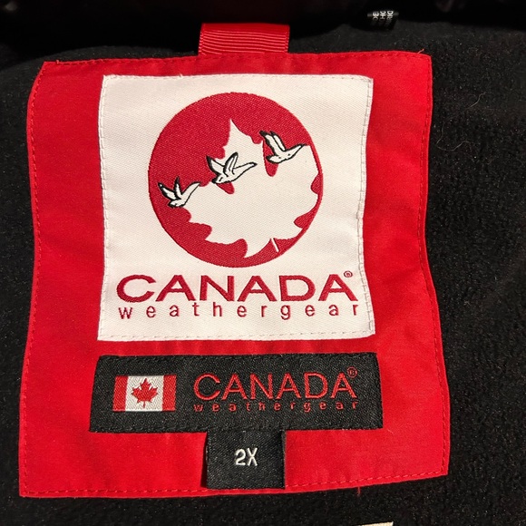 Canada Weather Gear Black Long Puffer Coat woman’s 2XL - Picture 10 of 16